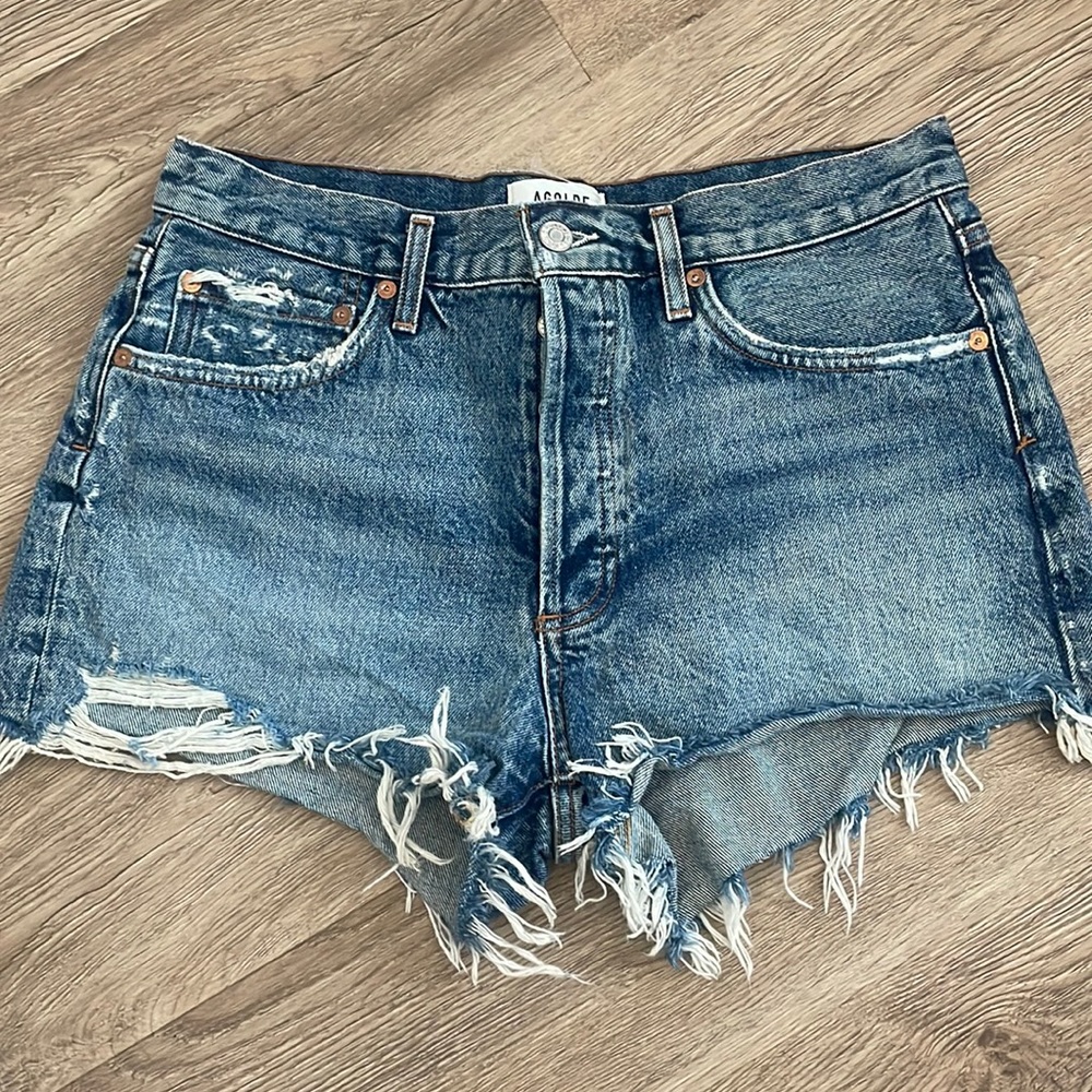 Agolde Parker cutoff shorts